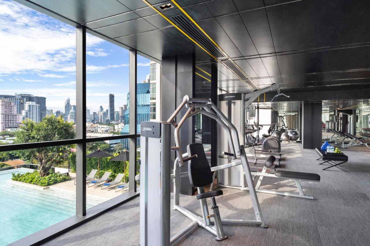 Ascott Embassy Sathorn Bangkok Hotel Bagian luar foto The gym at the 1080 Residences