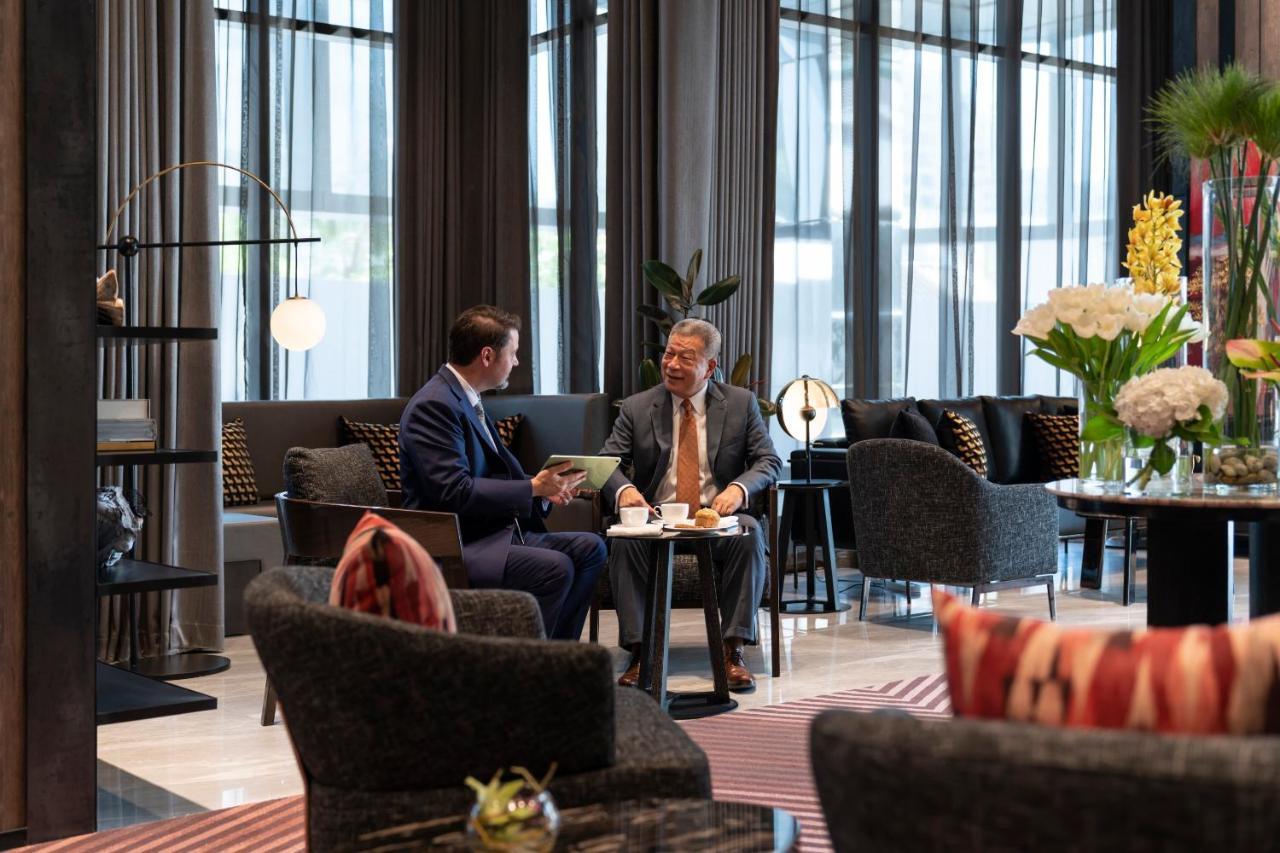 Ascott Embassy Sathorn Bangkok Hotel Bagian luar foto The lobby of the hotel