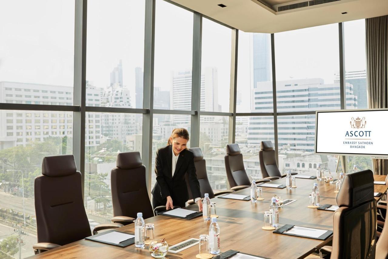 Ascott Embassy Sathorn Bangkok Hotel Bagian luar foto Ascott Bangkok Meeting Room