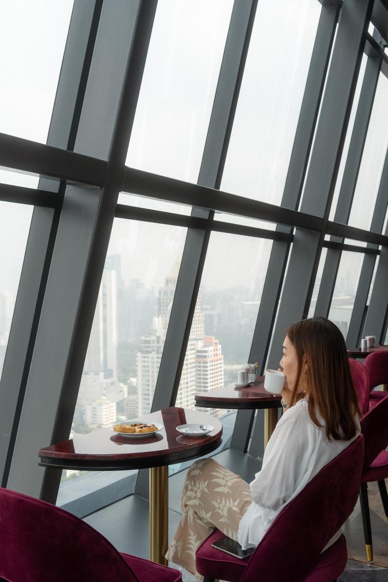 Ascott Embassy Sathorn Bangkok Hotel Bagian luar foto View from the 39th floor